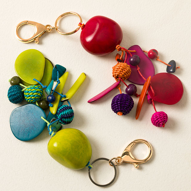 Calming Cascade Bag Charm & Keychain
