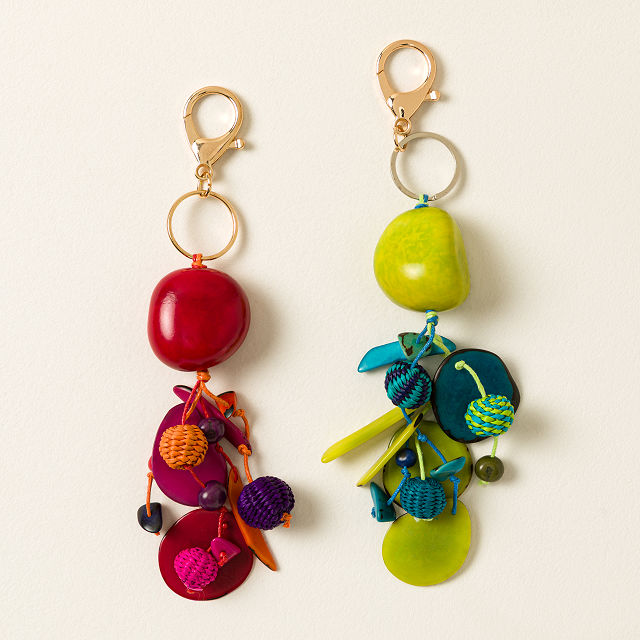 Calming Cascade Bag Charm & Keychain
