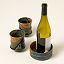 Wine Lover's Coaster & Tumbler Set thumbnail 1