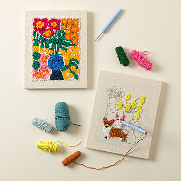 Beginners Punch Needle Art Canvas Kit