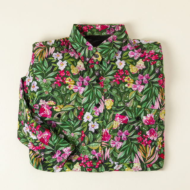 Blooming Floral UPF50 Gardening Shirt