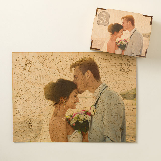 Show Your Love Custom Photo Wooden Puzzle