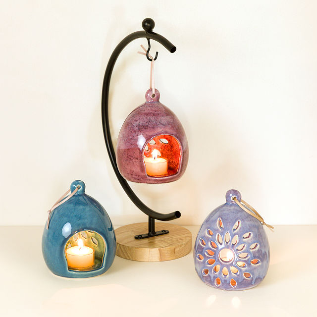 Cremation Memorial Ceramic Luminary
