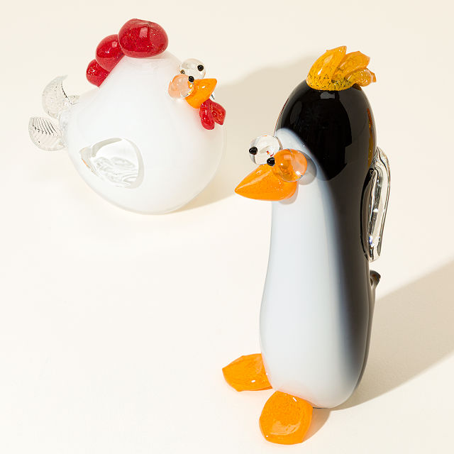 Mood Lifting Glass Animal Sculptures