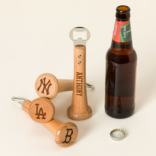 MLB Baseball Bat Bottle Opener