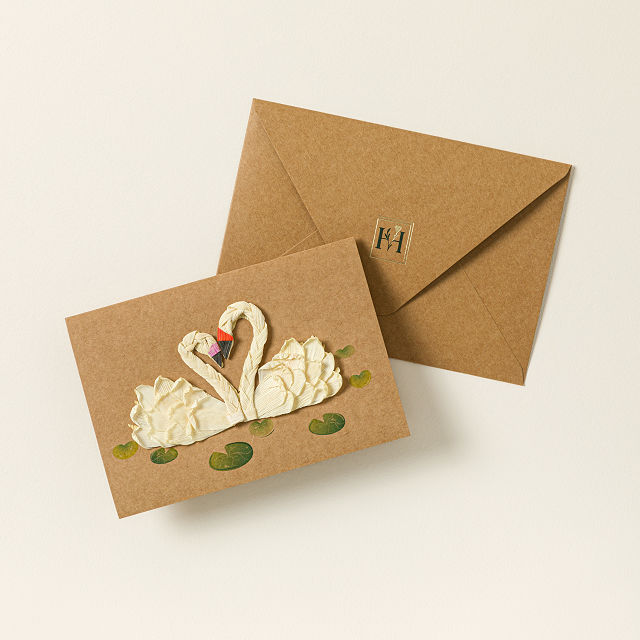 Entwined Love Handmade Greeting Card