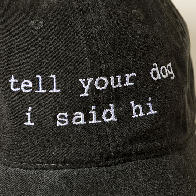Tell Your Dog I Said Hi Hat