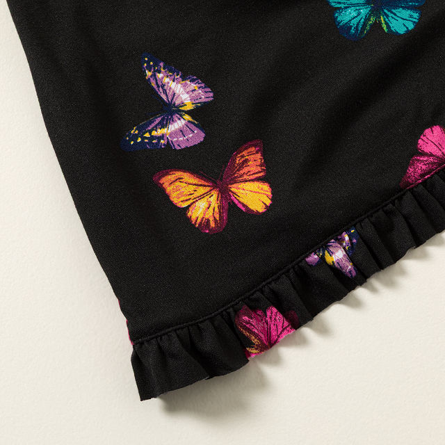 Midnight Butterfly Chemise & Robe Set