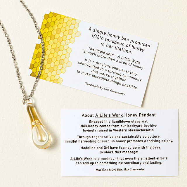 A Life's Work Honeybee Necklace