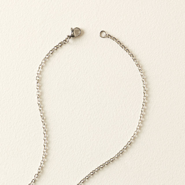 Anatomical Glass Heart Necklace