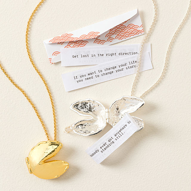 Personalized Fortune Cookie Locket