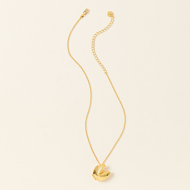 Personalized Fortune Cookie Locket