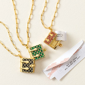 Personalized Secret Diary Book Locket