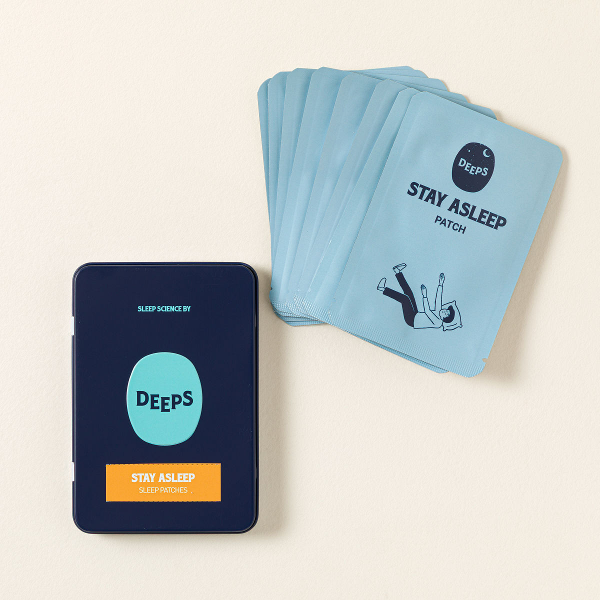 Rest & Relax Sleep Patch Gift Tin - Stay Asleep Patch, 10 Patches