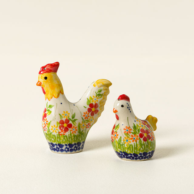 Polish Hen Salt & Pepper Shakers