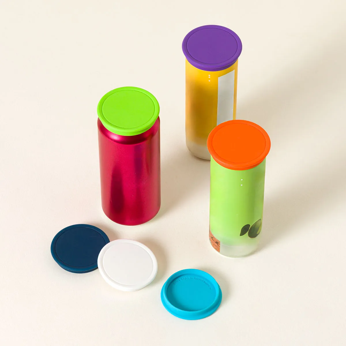 Stay Fresh Can Covers - Set of 6
