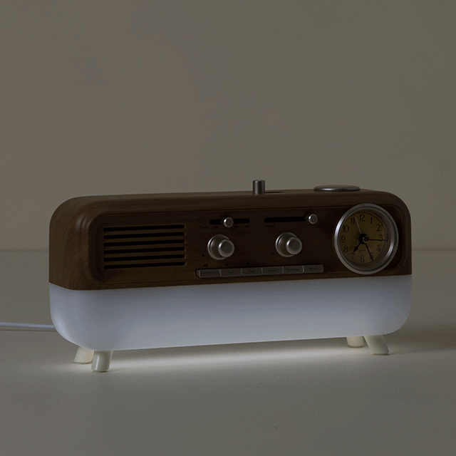 Retro White Noise Alarm Clock