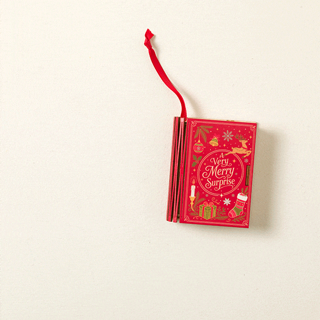 Secret Money Holder Book Ornament