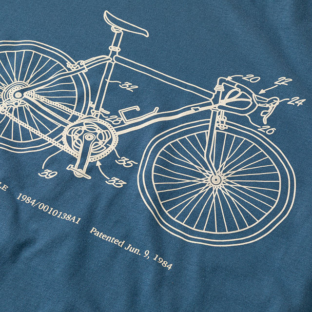 10 Speed Bicycle 1984 Patent Tee