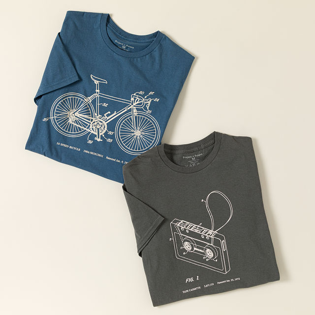 10 Speed Bicycle 1984 Patent Tee