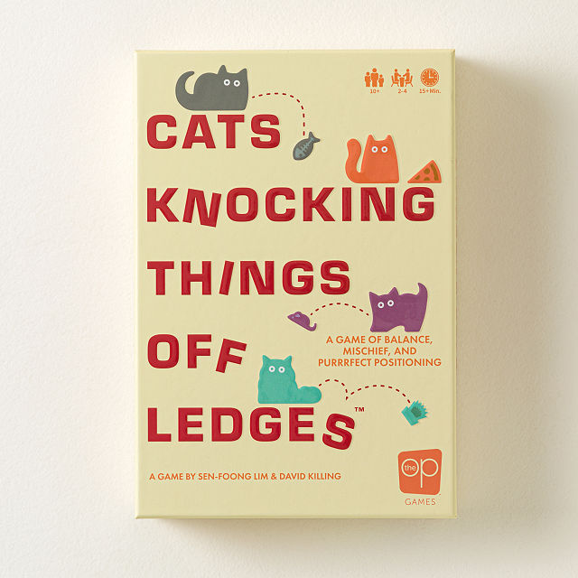 Cats Knocking Things off Ledges Game of Mischief
