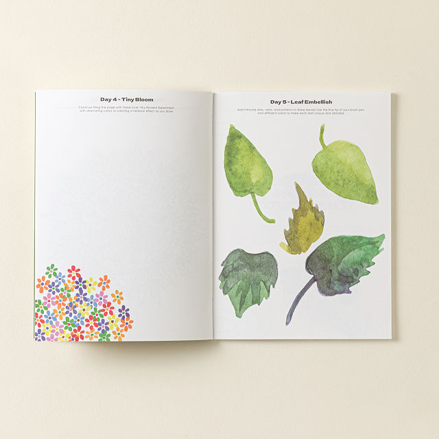 Unplug & Learn to Draw Plants in 30 Days