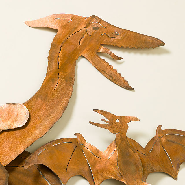 Pterodactyl Garden Sculpture – Set of 2