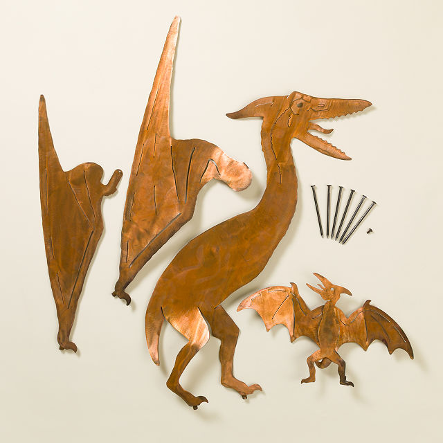 Pterodactyl Garden Sculpture – Set of 2