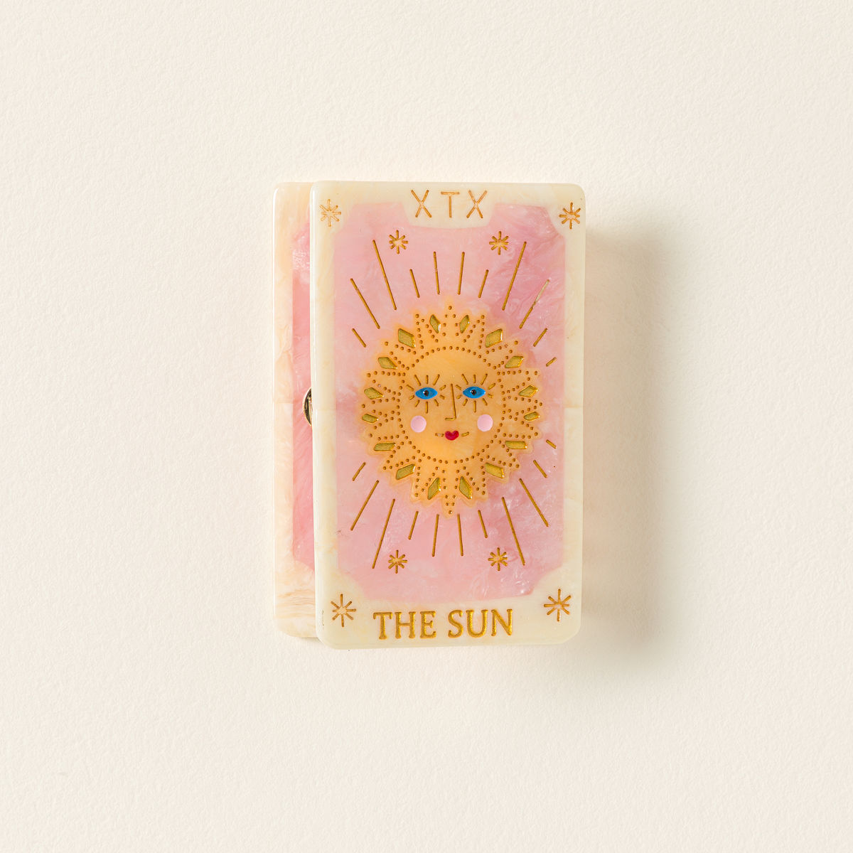 Tarot Card Hair Clip - The Sun