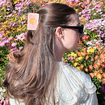 Tarot Card Hair Claw