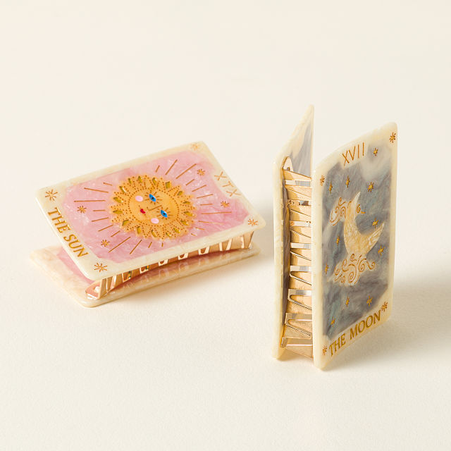 Tarot Card Hair Claw
