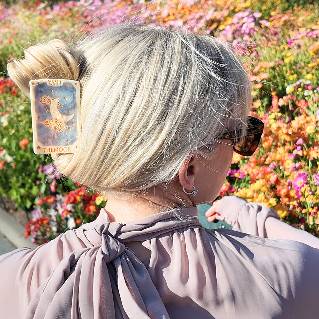 Tarot Card Hair Claw