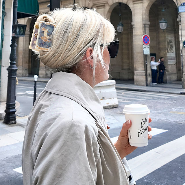 Tarot Card Hair Claw