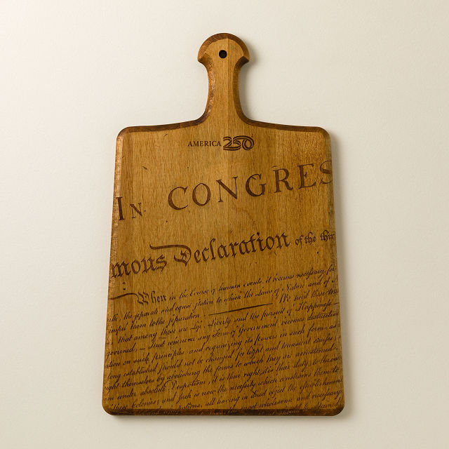Declaration of Independence Serving Board