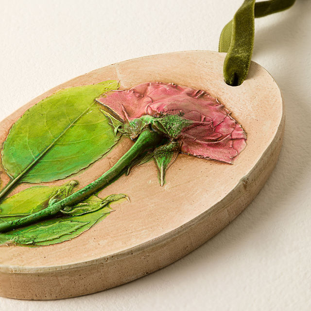 Single Bloom Rose Relief Art