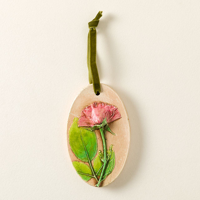 Single Bloom Rose Relief Art