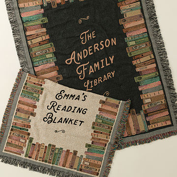 Cozy Custom Reading Blanket