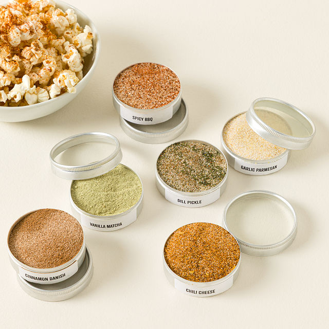 Ultimate Popcorn Seasoning Salt Sampler