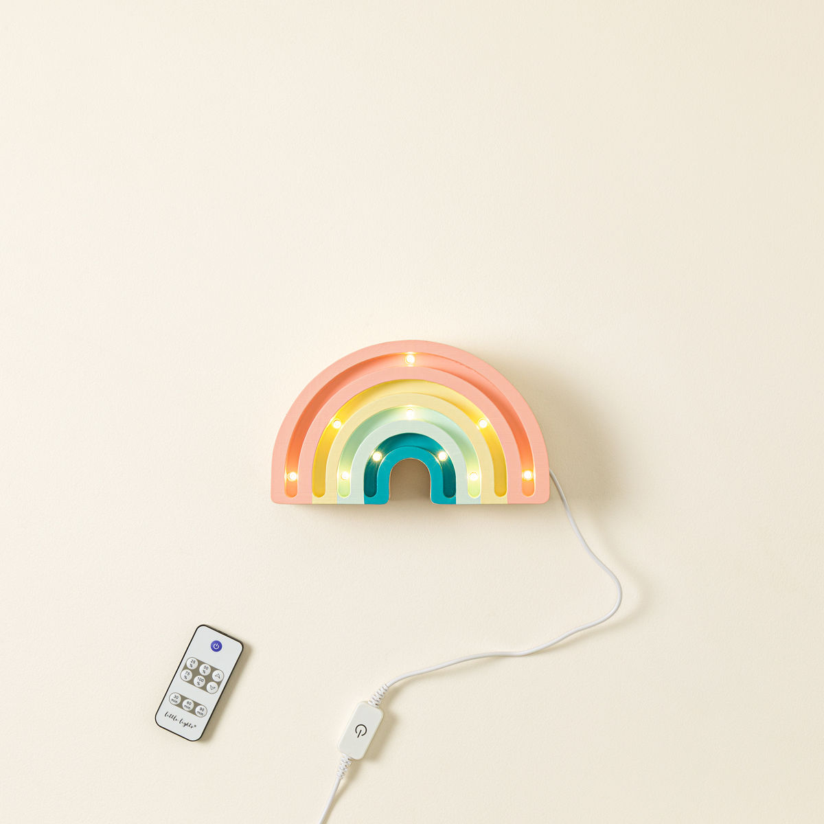 Hand-Painted Mythical & Magical Worlds Lamps - 4-color Mini Rainbow