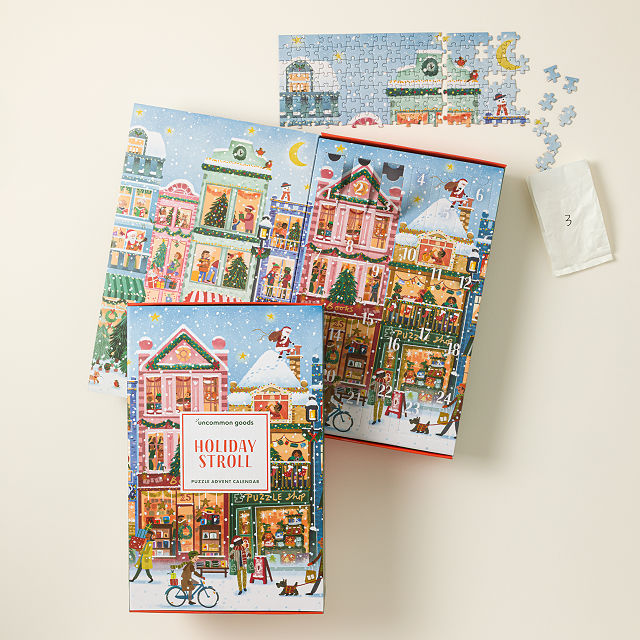 Holiday Stroll Interlocking Puzzle Advent