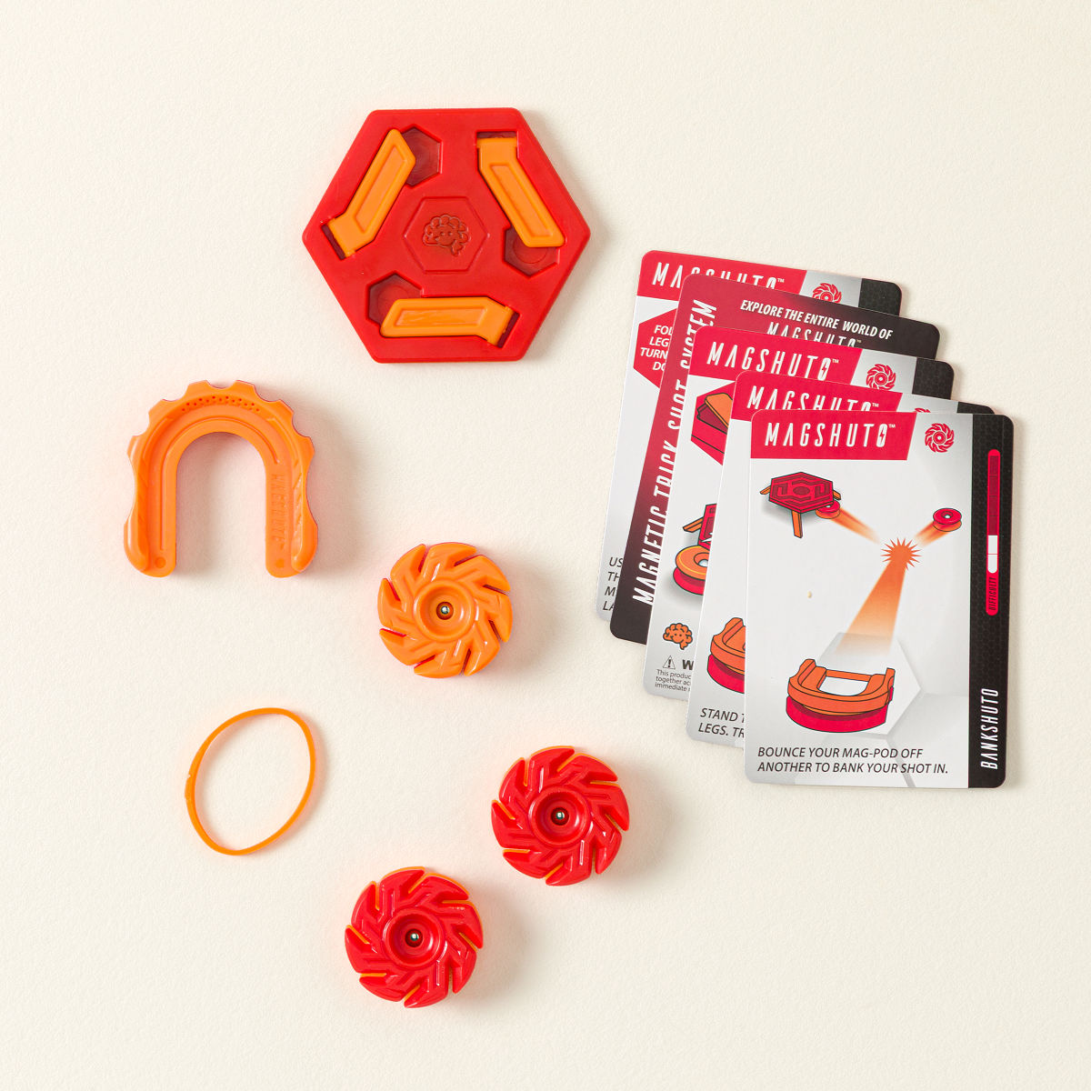 Magshuto Magnetic Trick Shot Stunt Park - Mag Kit - Flamepiercer