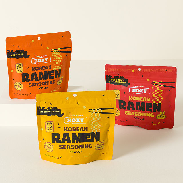 Korean Ramen Seasoning Trio