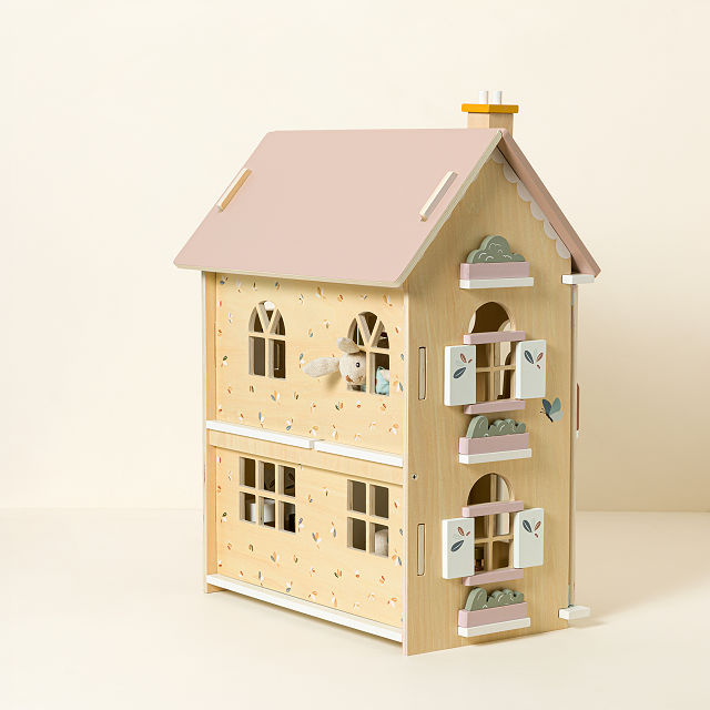 Bunny Family Cottage Dollhouse Collection