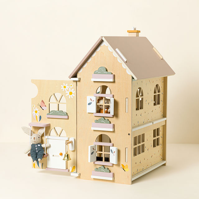 Bunny Family Cottage Dollhouse Collection
