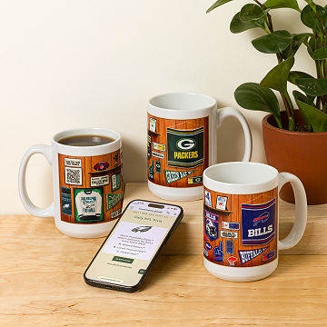 Your NFL Team Interactive QR Mug