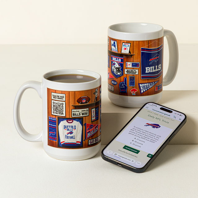 Your NFL Team Interactive QR Mug