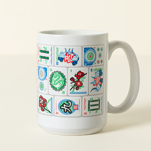 Mahjong QR Mug