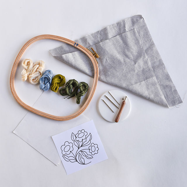 Punch Needle Embroidery Patch DIY Kit & Video