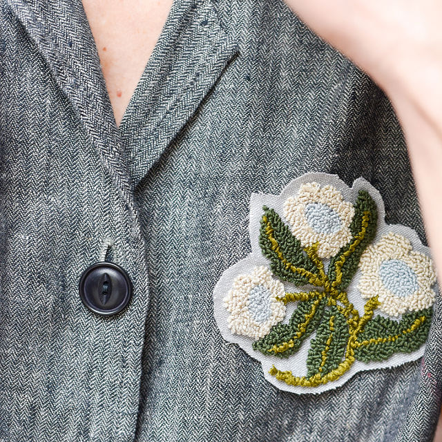 Punch Needle Embroidery Patch DIY Kit & Video