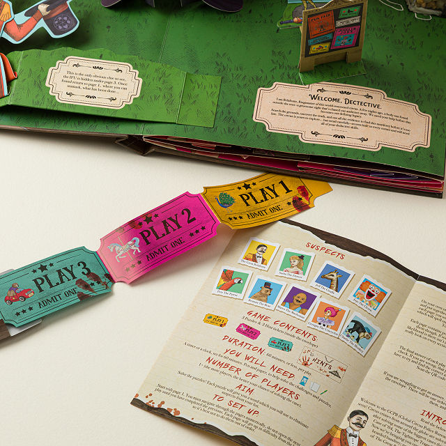 Cryptic Circus 3D Pop-Up Escape Room
